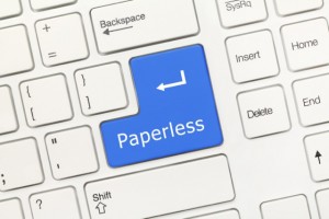 we are going paperless